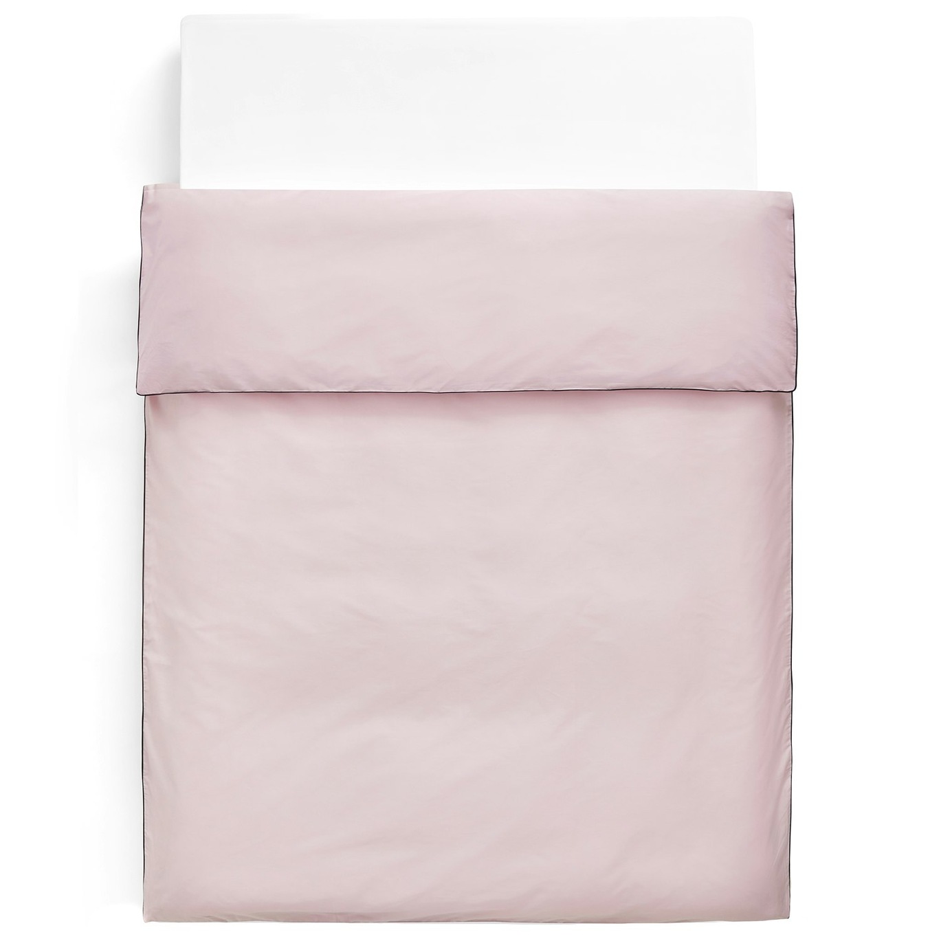 Outline Duvet Cover 220x220 cm, Soft Pink