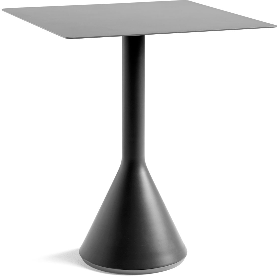 Palissade Cone Table 65x65 cm, Anthracite