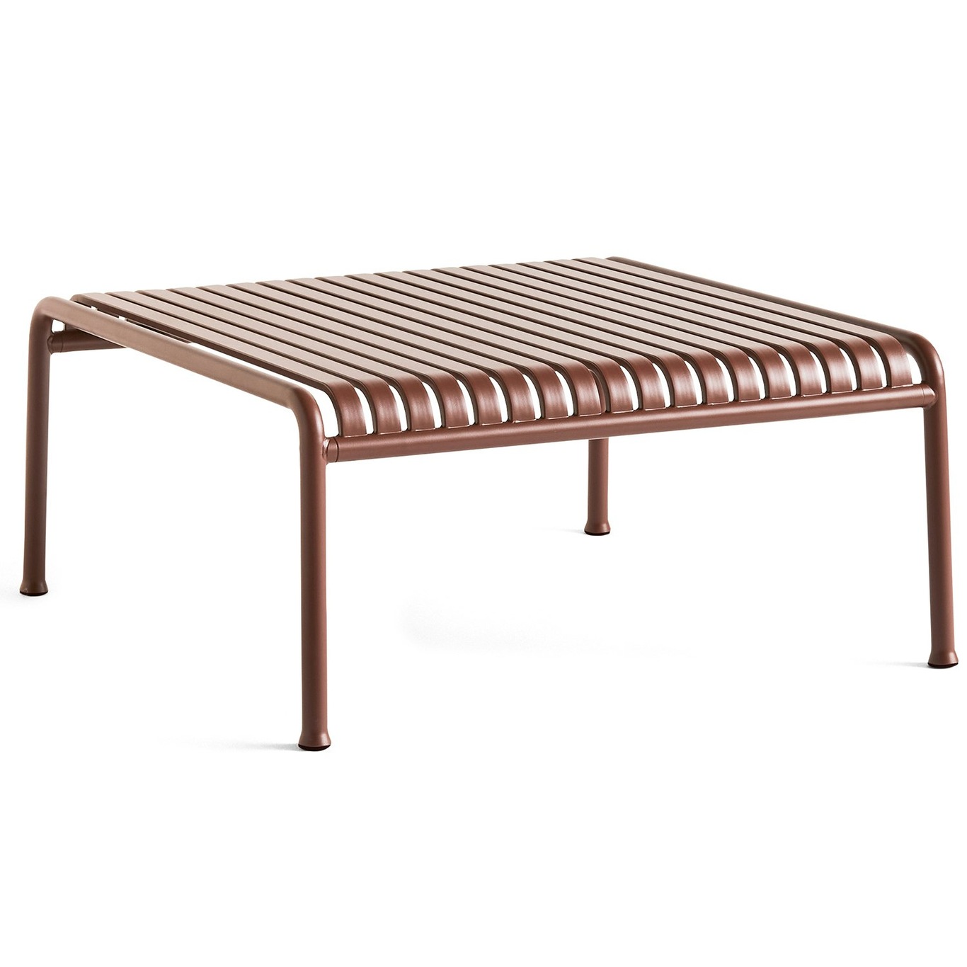 Palissade Lounge Table 81,5x86 cm, Iron Red