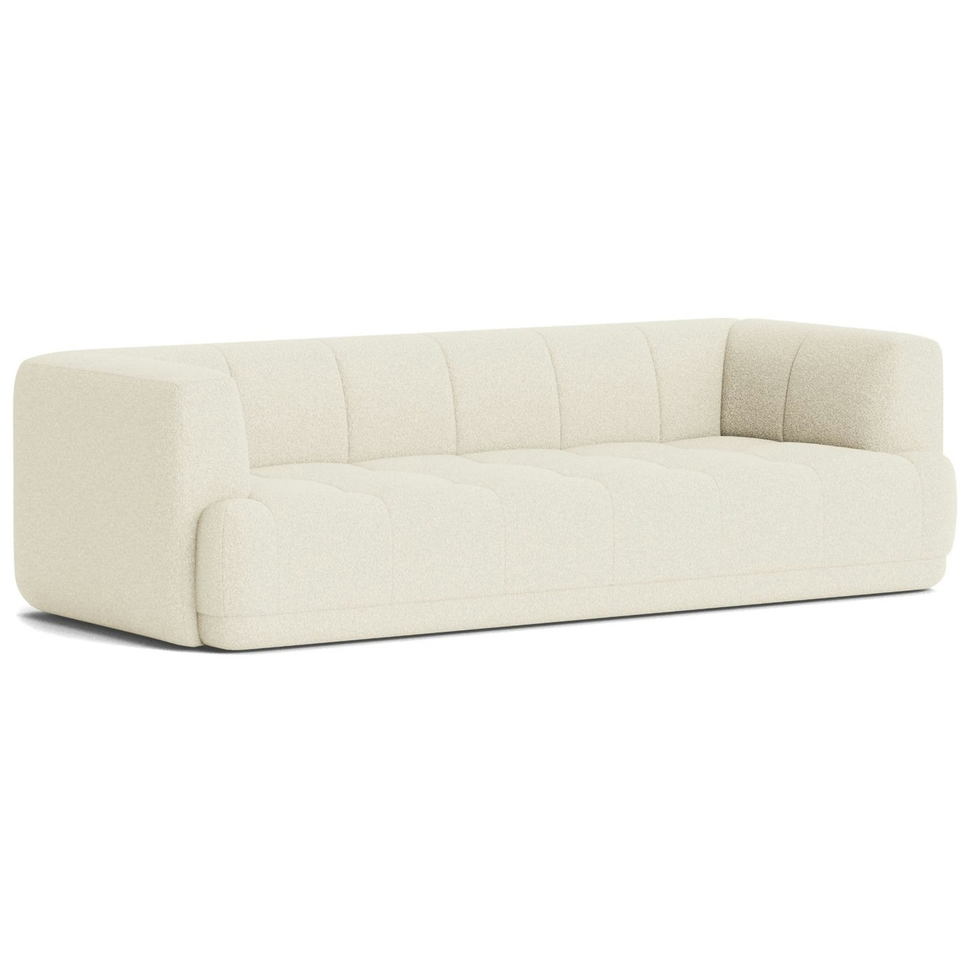Quilton 3-Seater Sofa, Flamiber A5 Cream