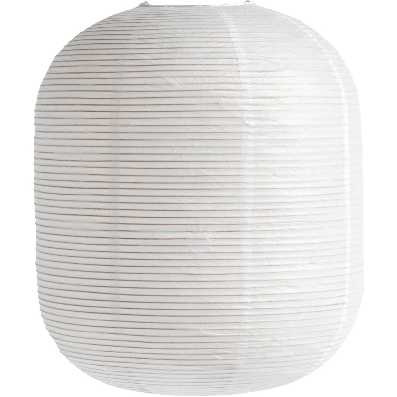 Rice Paper Lampshade Classic White, Oblong