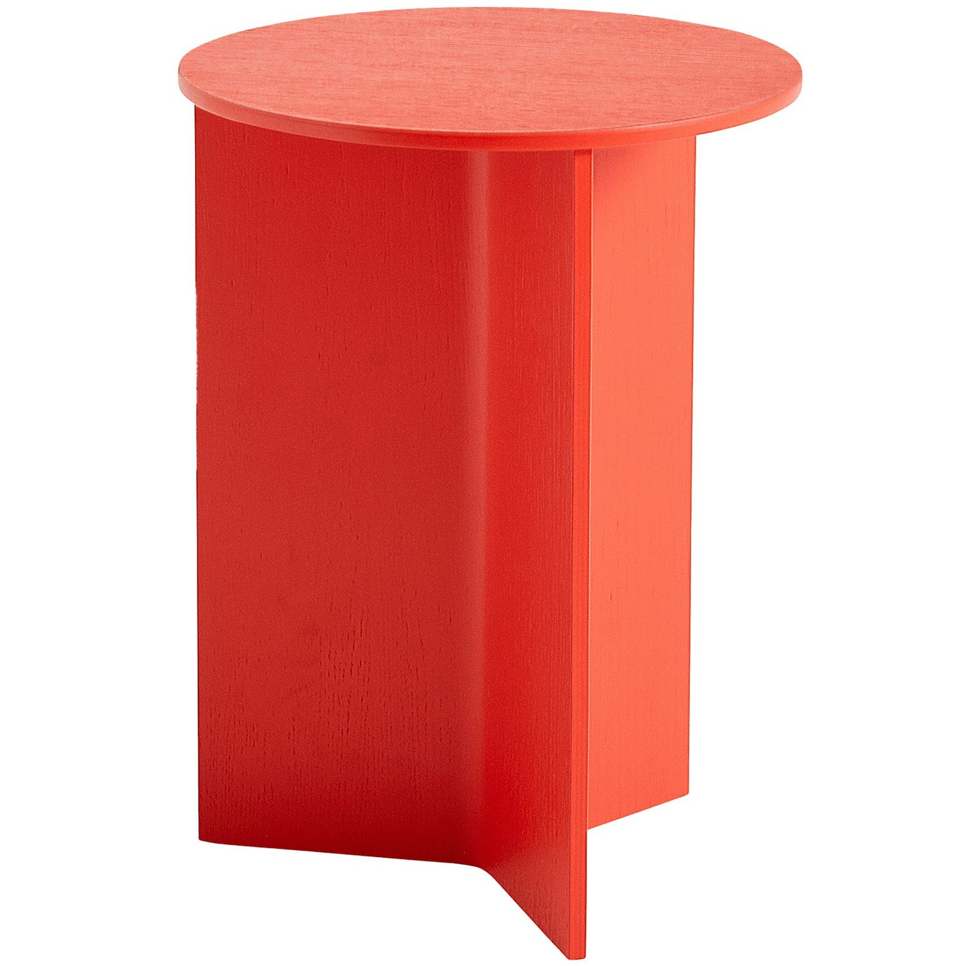 Slit Table Ø35 cm, Candy Red