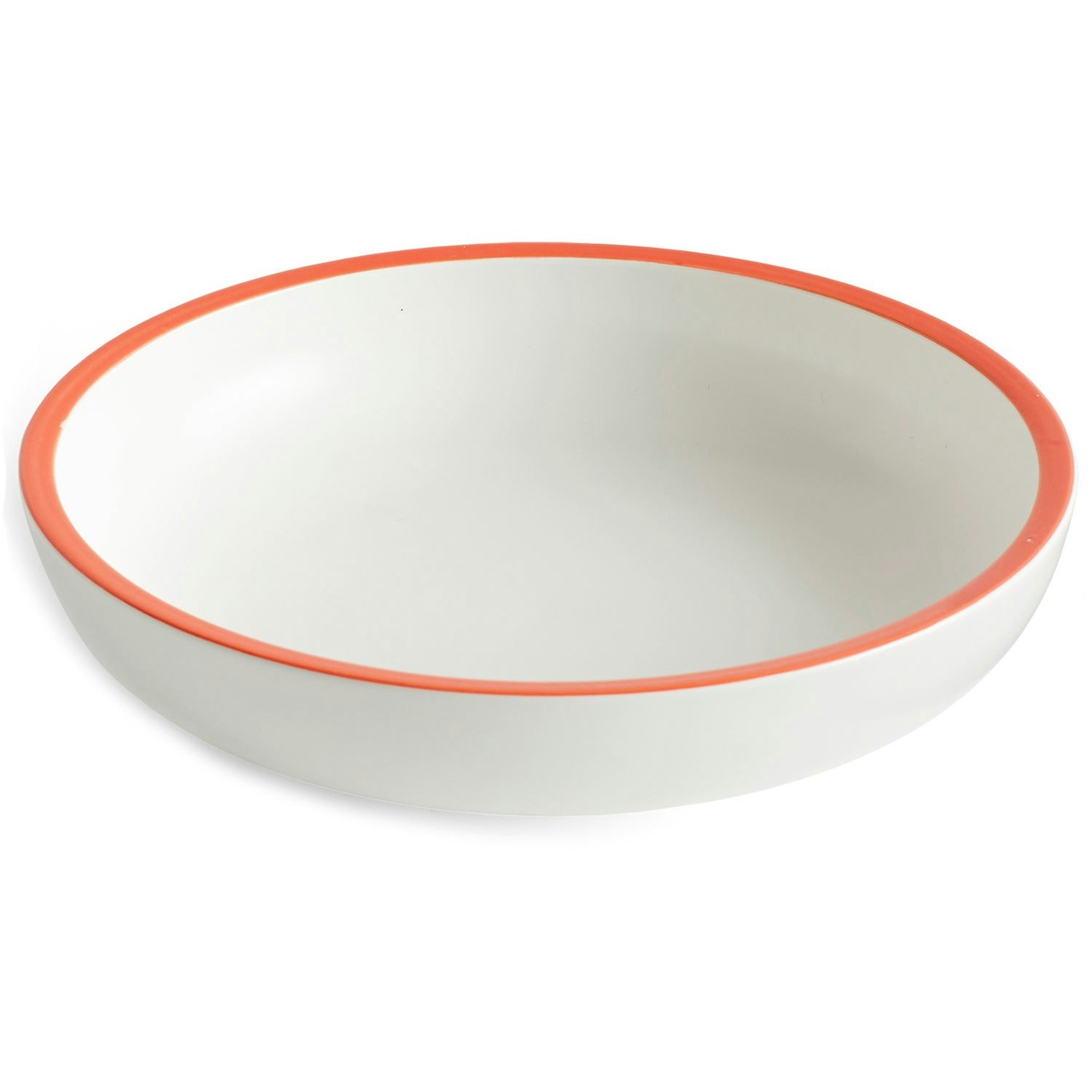 Sobremesa Bowl 20 cm, White/Red