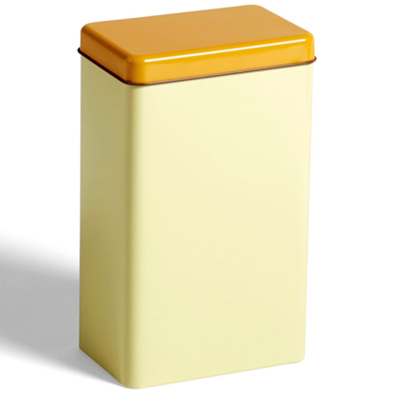 Tin By Sowden Storage Jar, Yellow/Brown