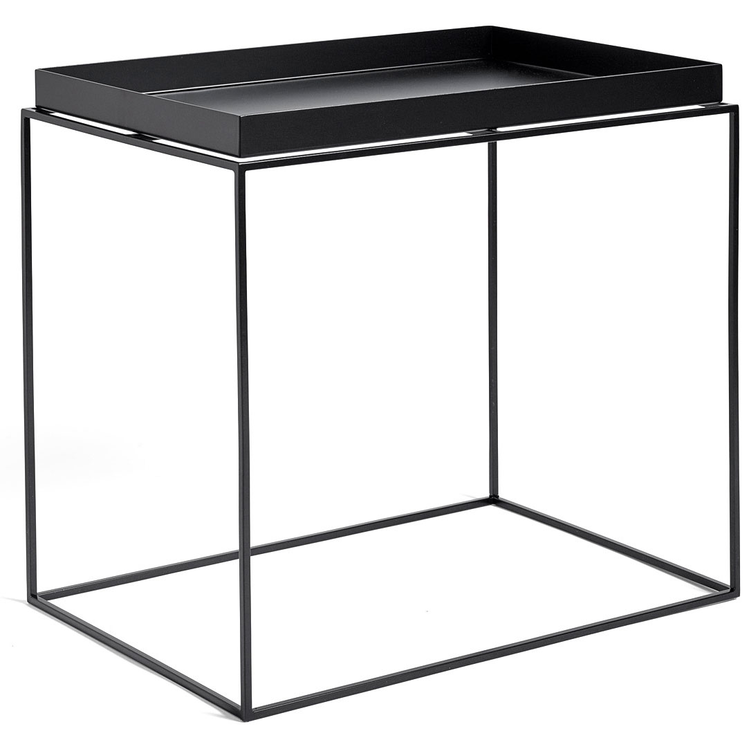 Tray Table 40x60 cm, Black