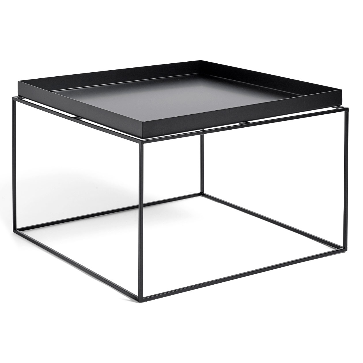 Tray Table 60x60 cm, Black