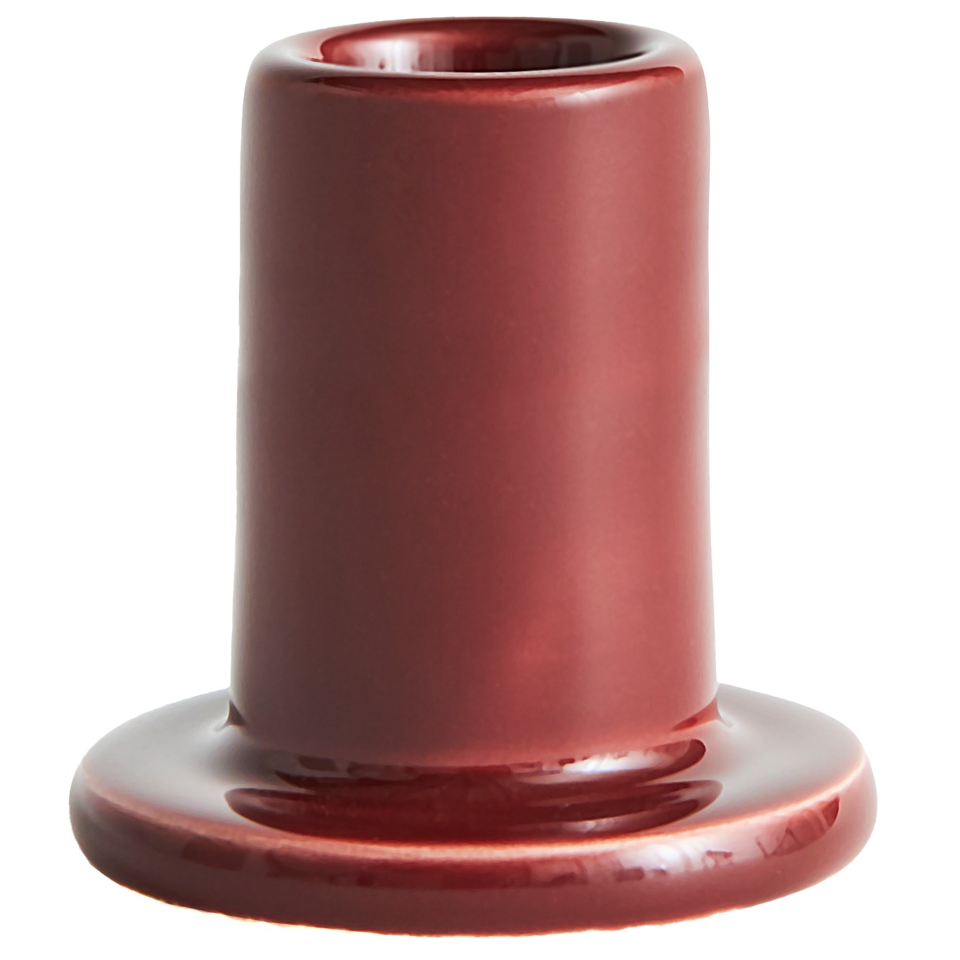 Tube Candlestick S, Brown