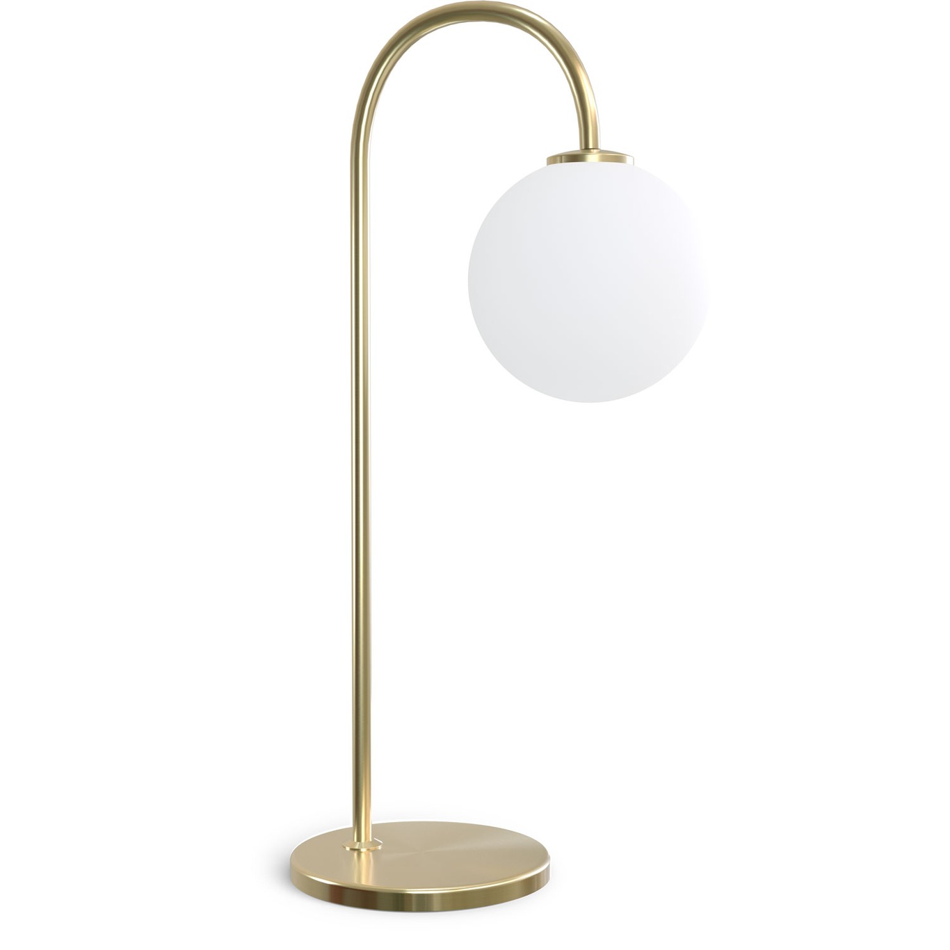 Ballon Table Lamp, Brass