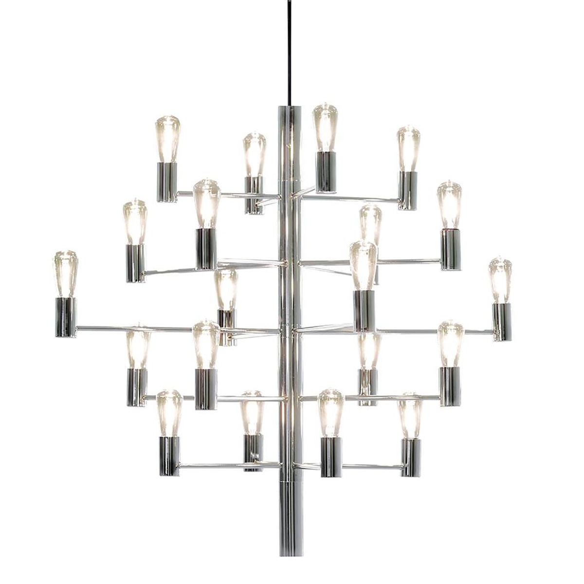 Manola 20 Chandelier Dimmable LED, Chrome