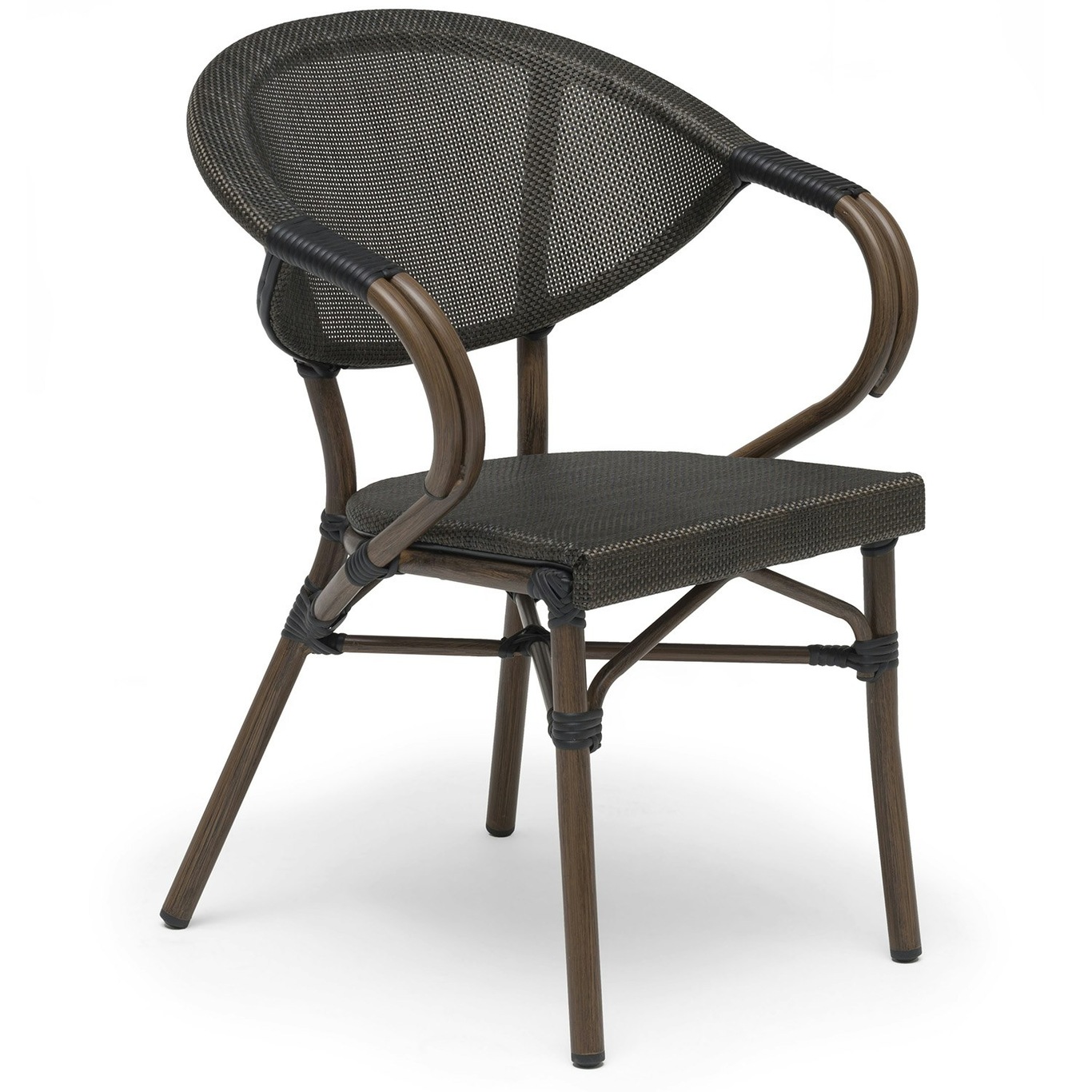 Äppelhed Chair, Black / Brown