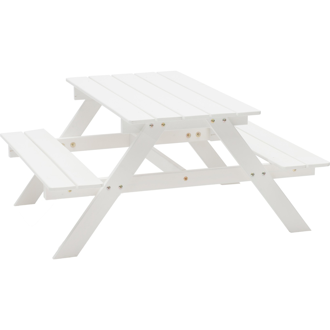 Picnic Mini Picnic Table 48x90 cm, White