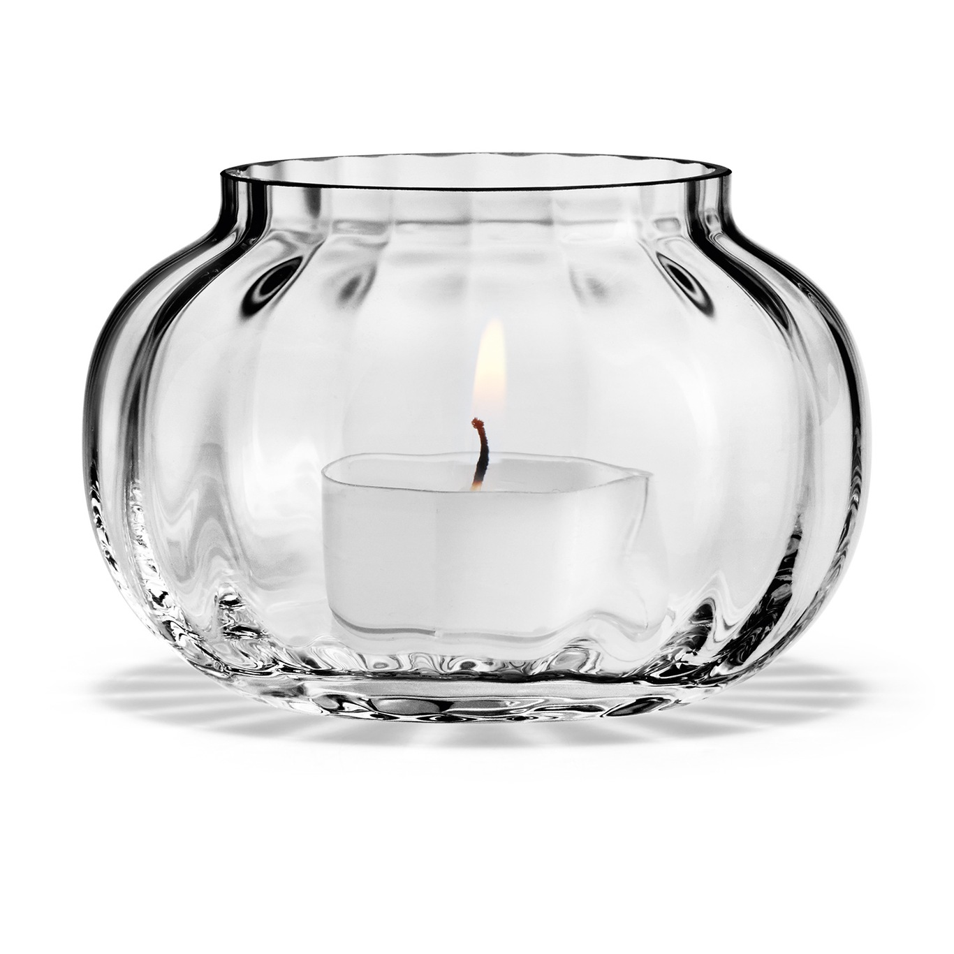 Primula Candle Holder, Clear