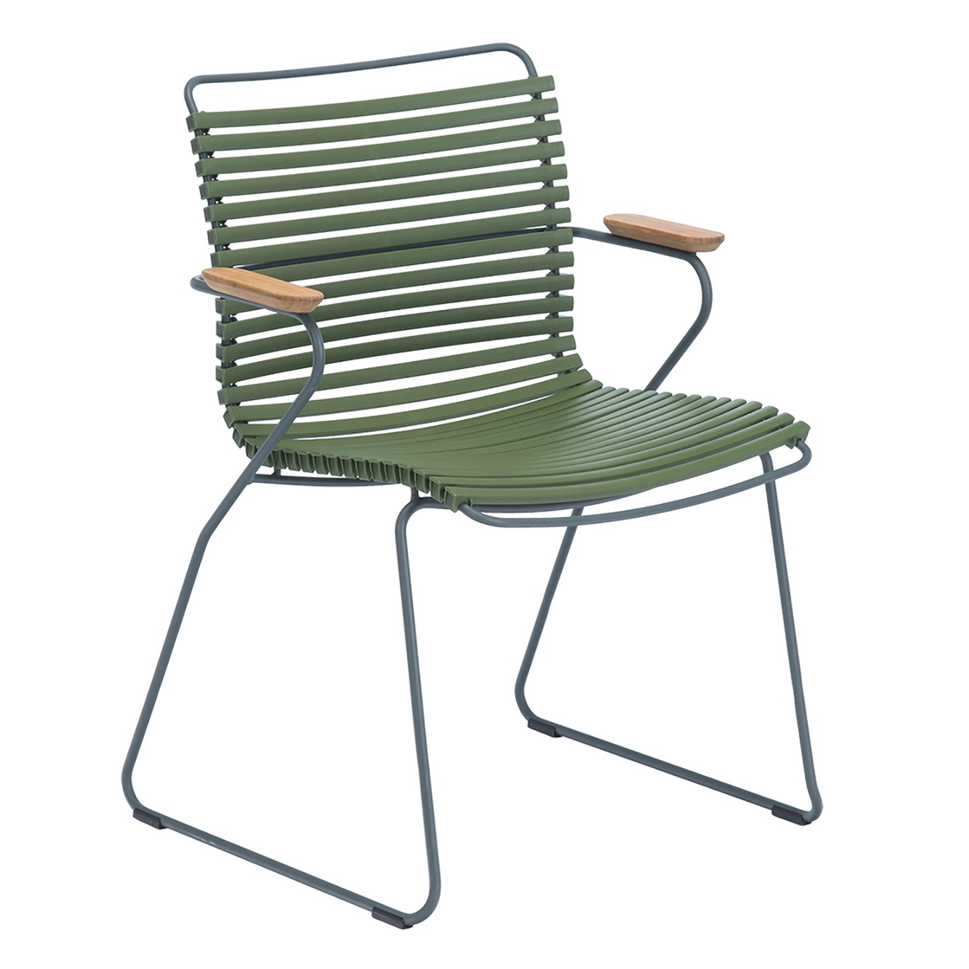 Click Dining Chair, Olive
