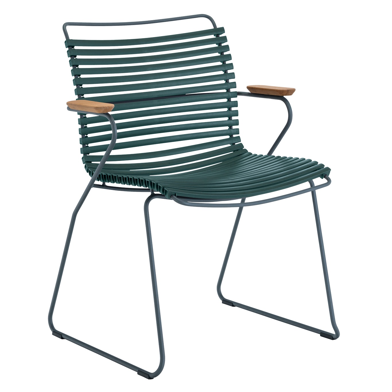 Click Dining Chair, Pine Green