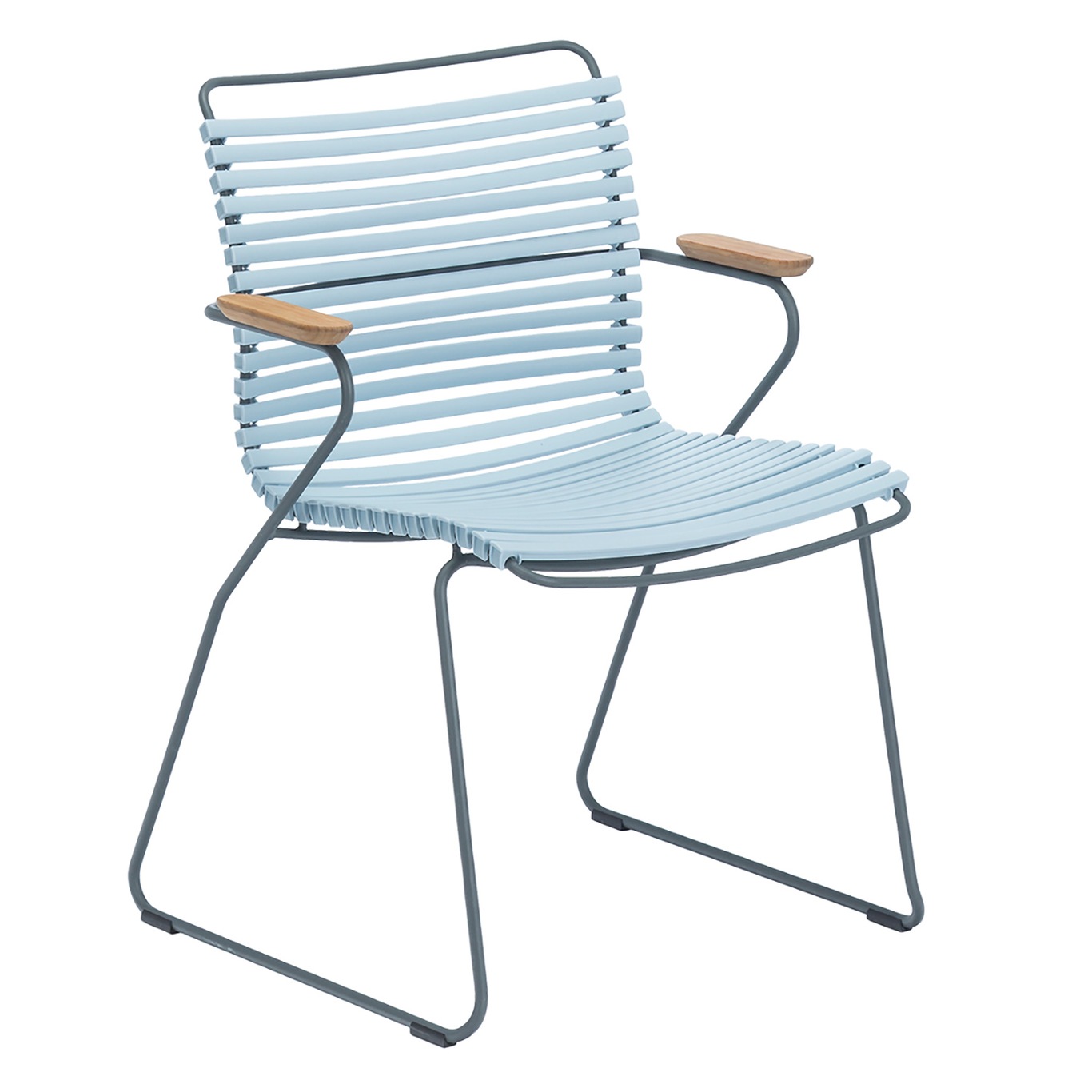 Click Dining Chair, Dusty Blue