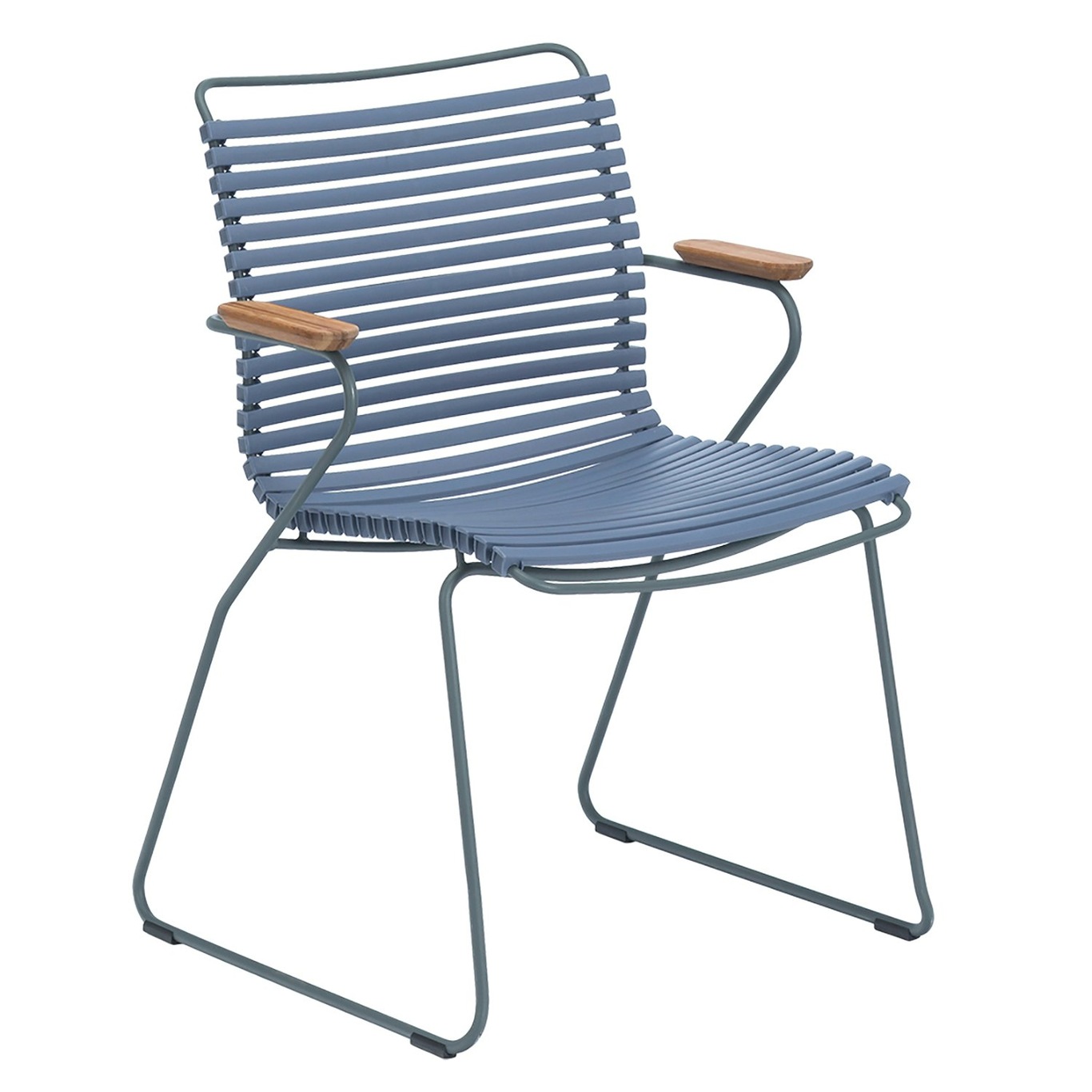 Click Dining Chair, Pigeon Blue