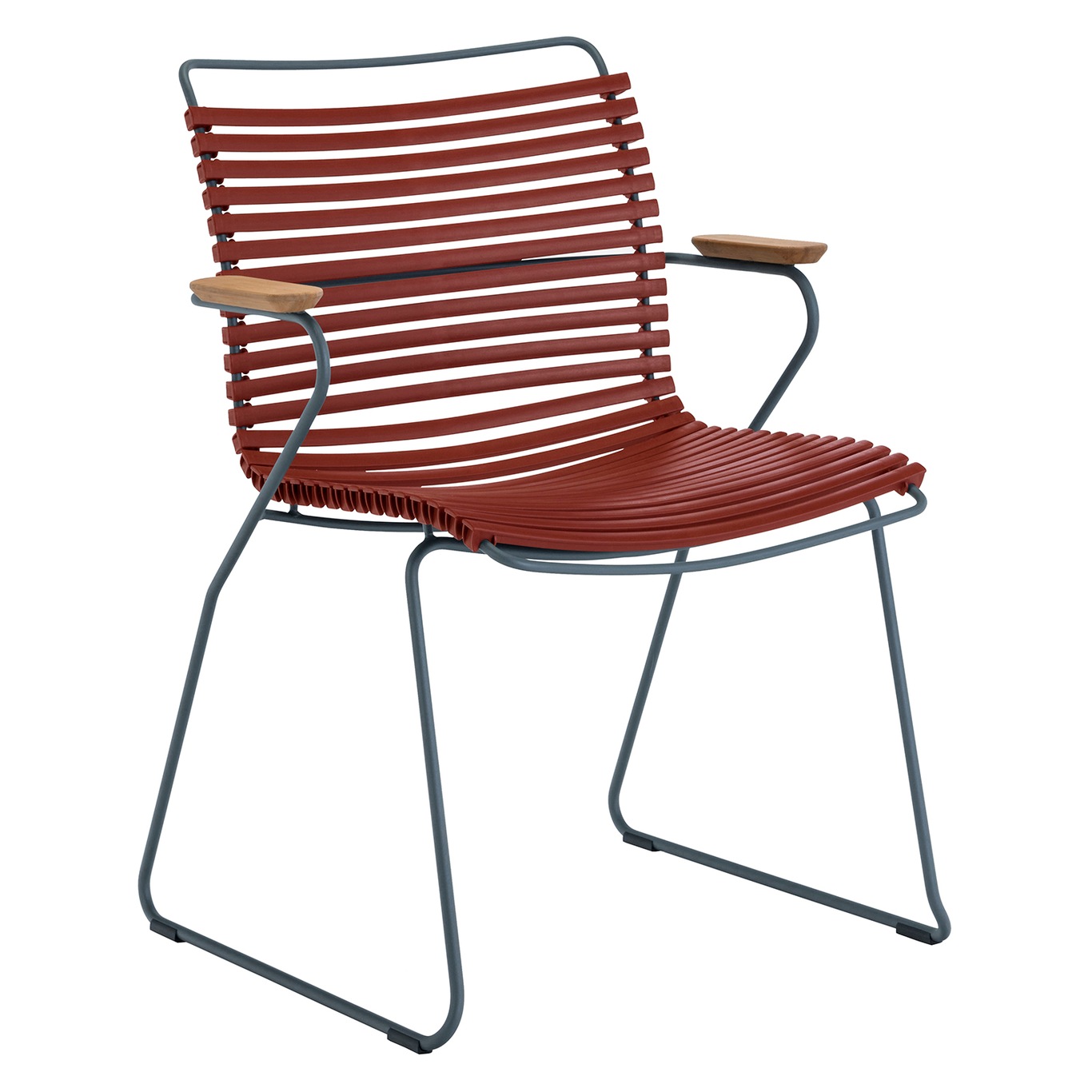 Click Dining Chair, Paprika