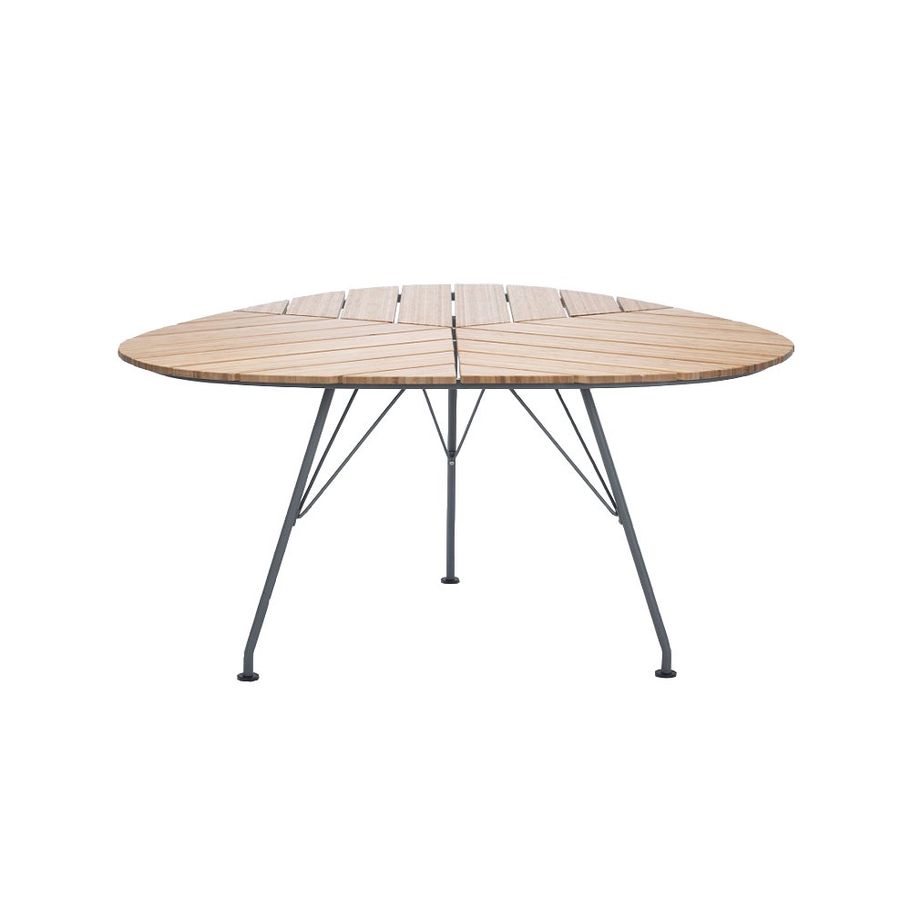Leaf Dining Table Bamboo / Black