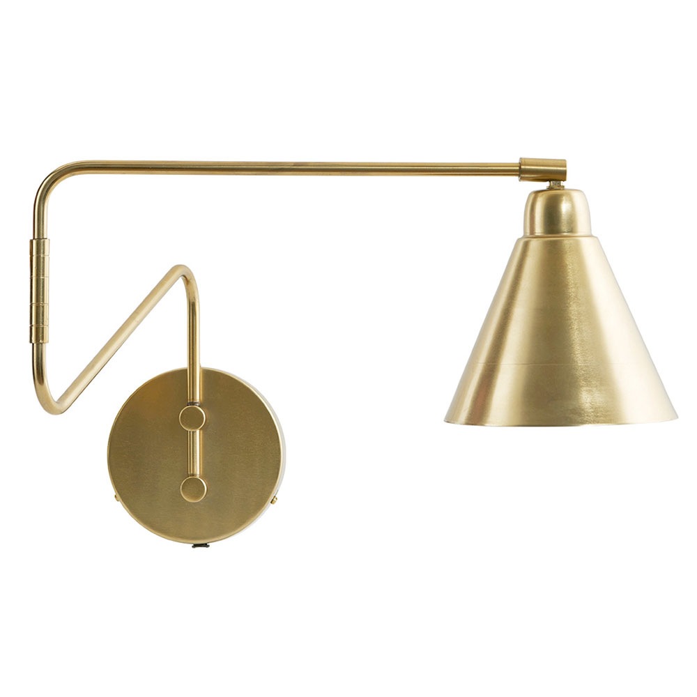 HDGame Wall Lamp, Brass