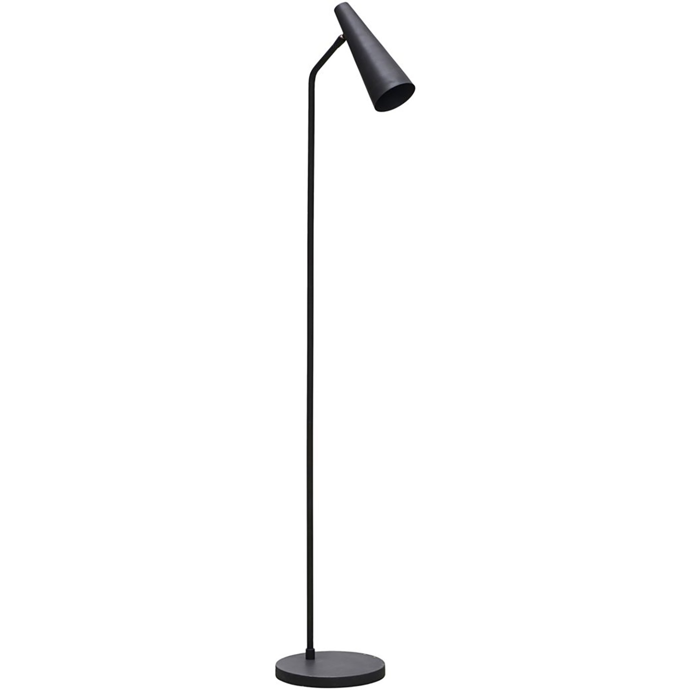 Precise Floor Lamp 124 cm, Matte Black