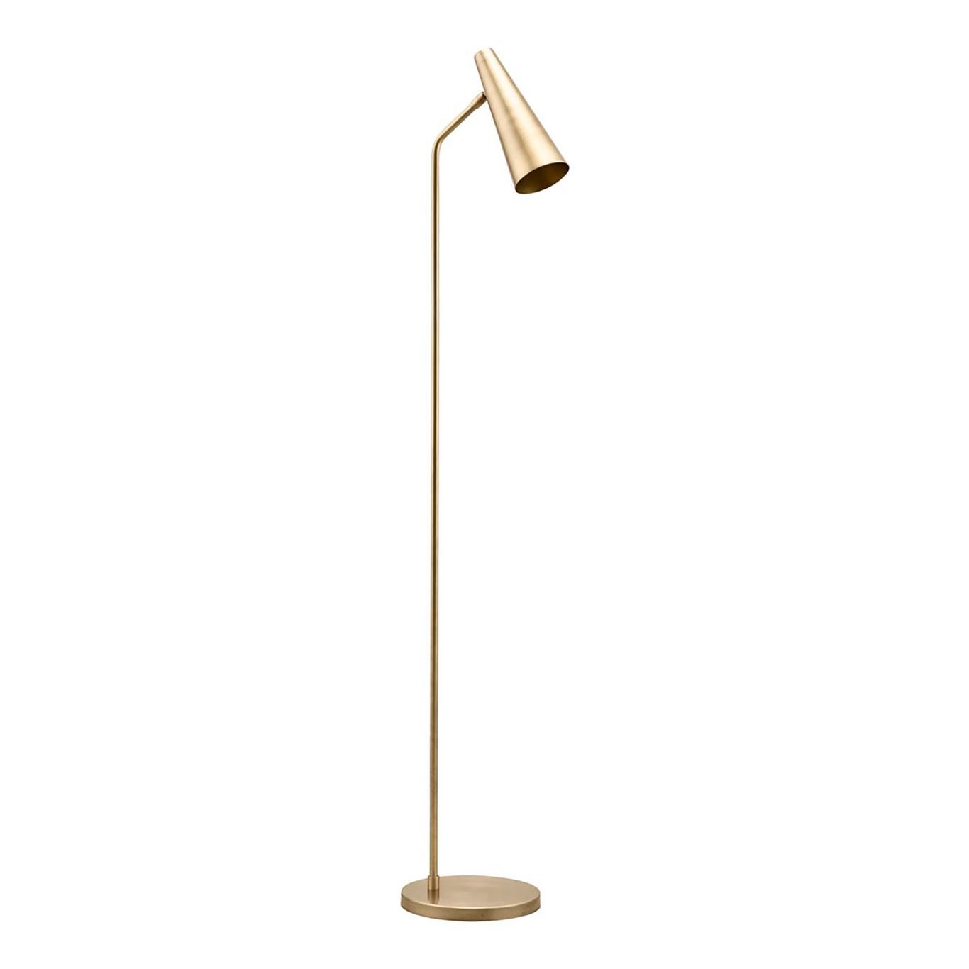 Precise Floor Lamp, Brass Finish