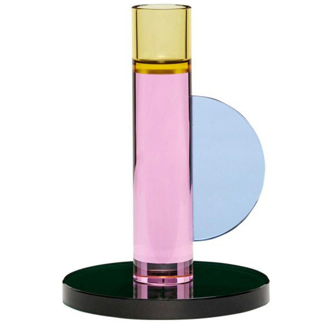 Astro Candlestick 14 cm, Pink