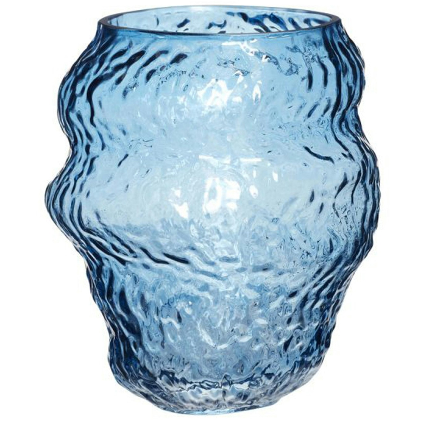 Aurora Vase 18 cm, Light Blue