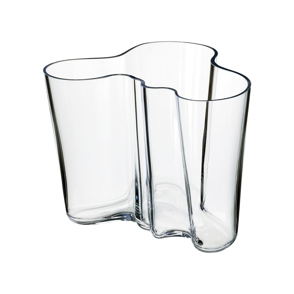 Alvar Aalto Vase 16 cm, Clear