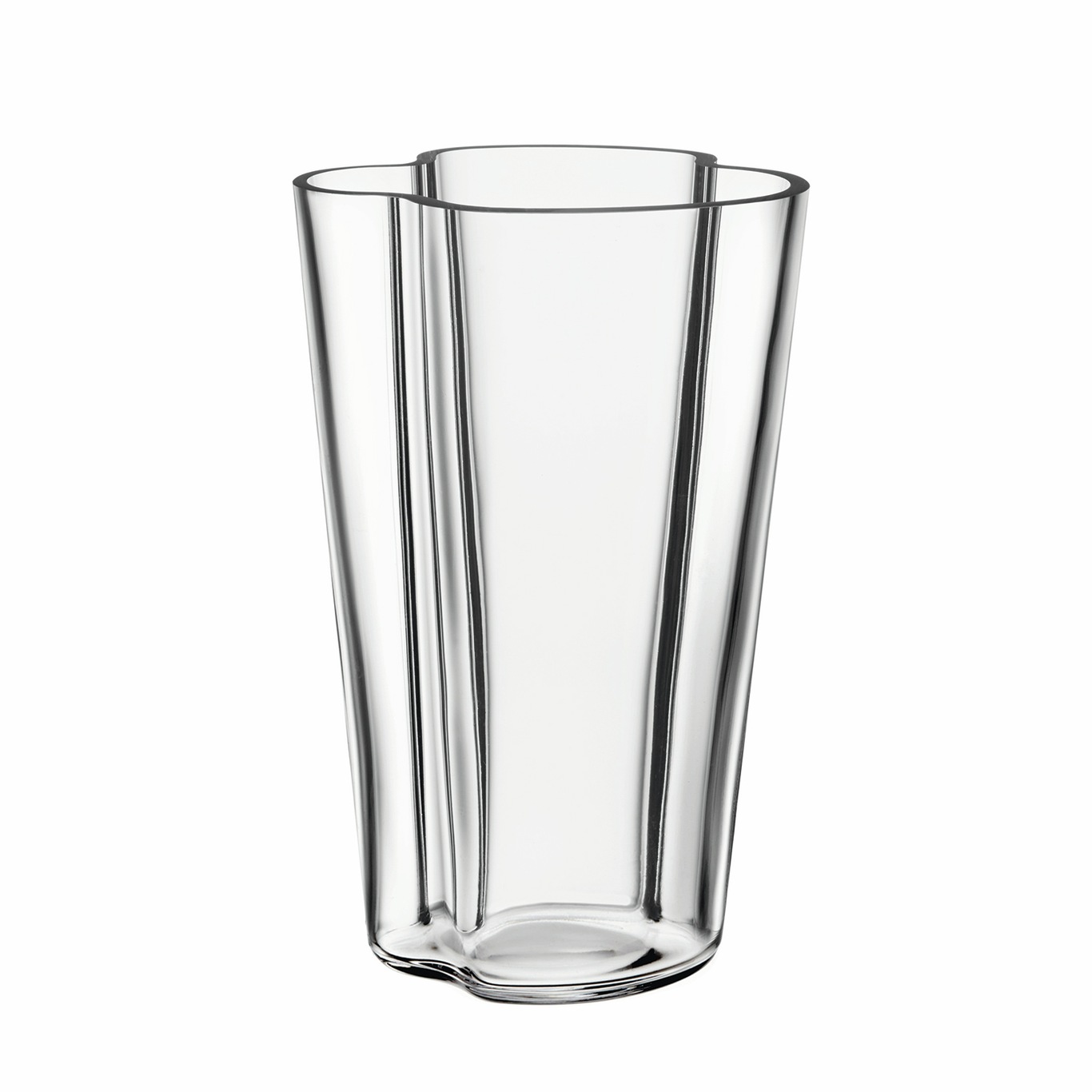 Alvar Aalto Vase 22 cm, Clear
