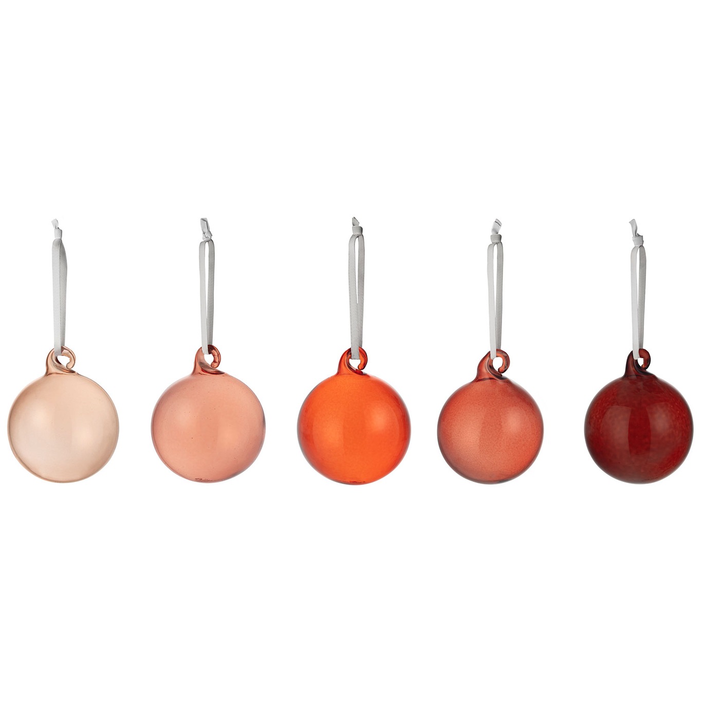 Baubles Red, 5-pack