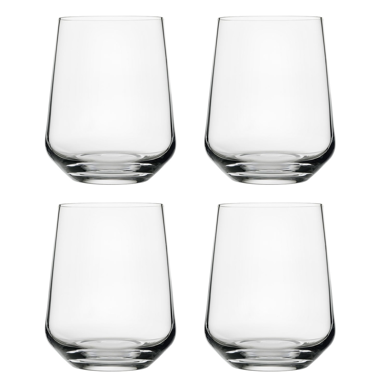 Essence Water Glass 35 cl Set Of 4, Clear