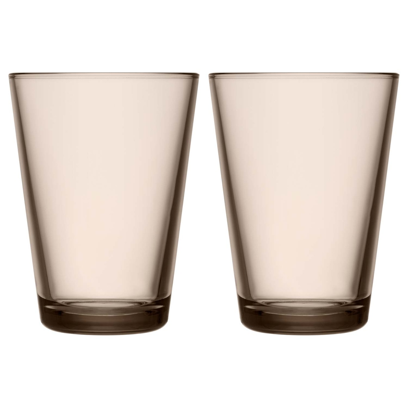 Kartio Drinking Glass 40 cl 2-pack, Linen