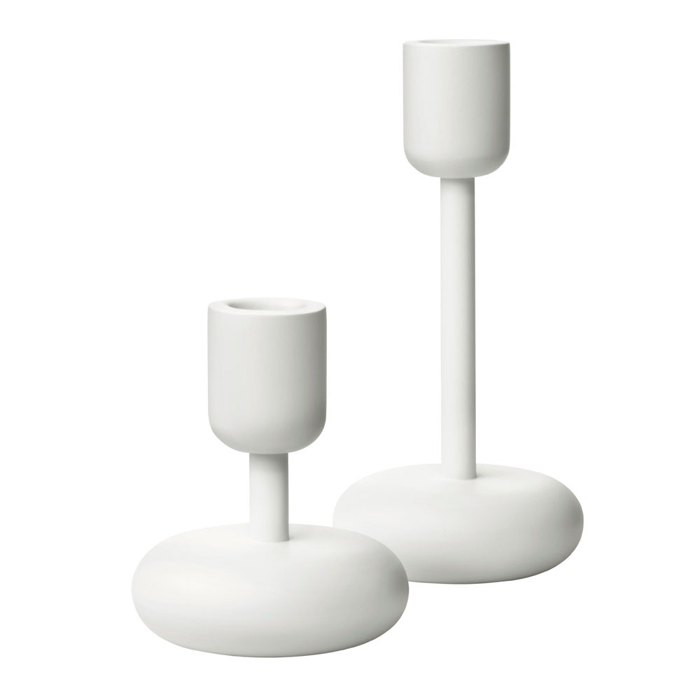 Nappula Candle Holders 2-pack, White