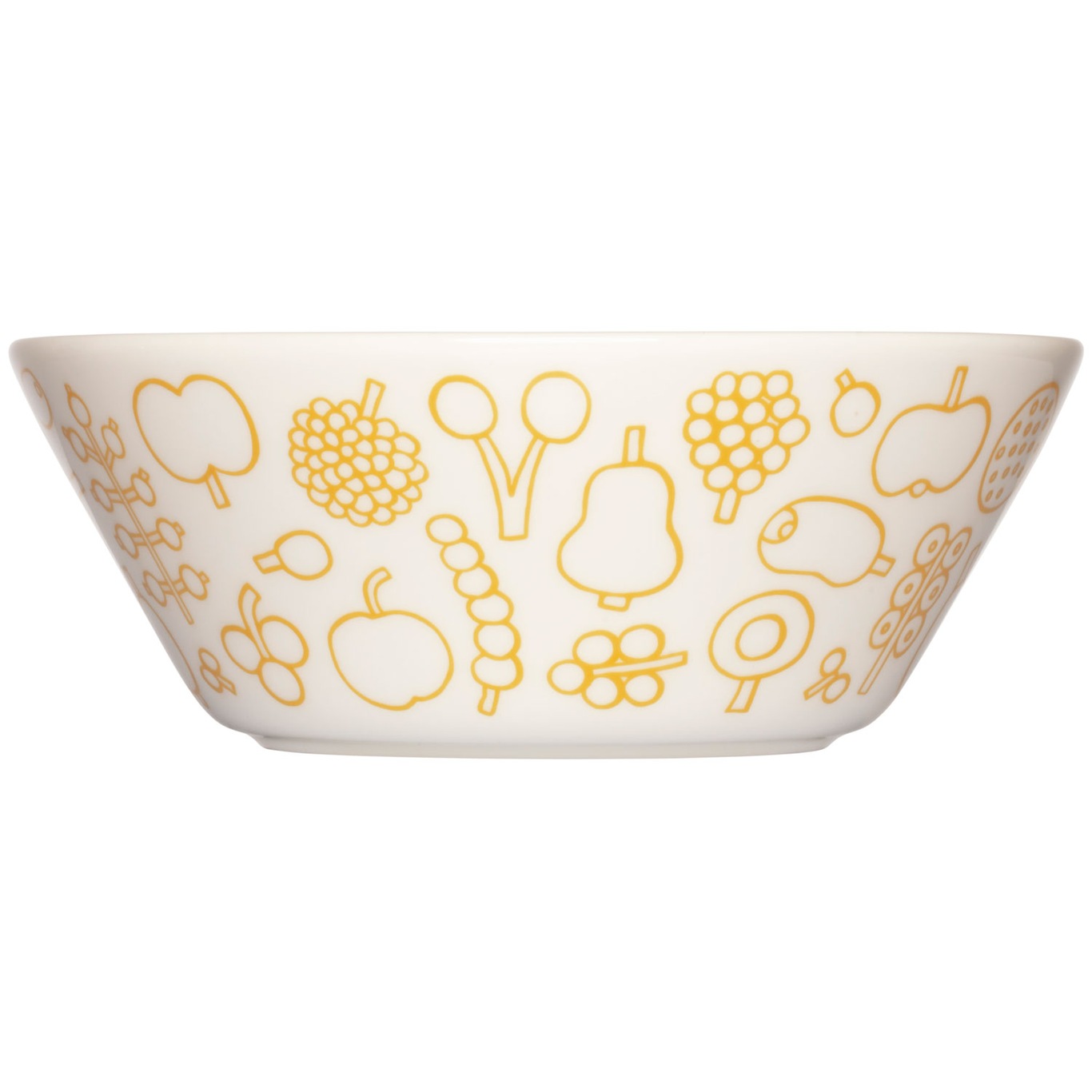 Oiva Toikka Collection Bowl 15 cm, Frutta Yellow