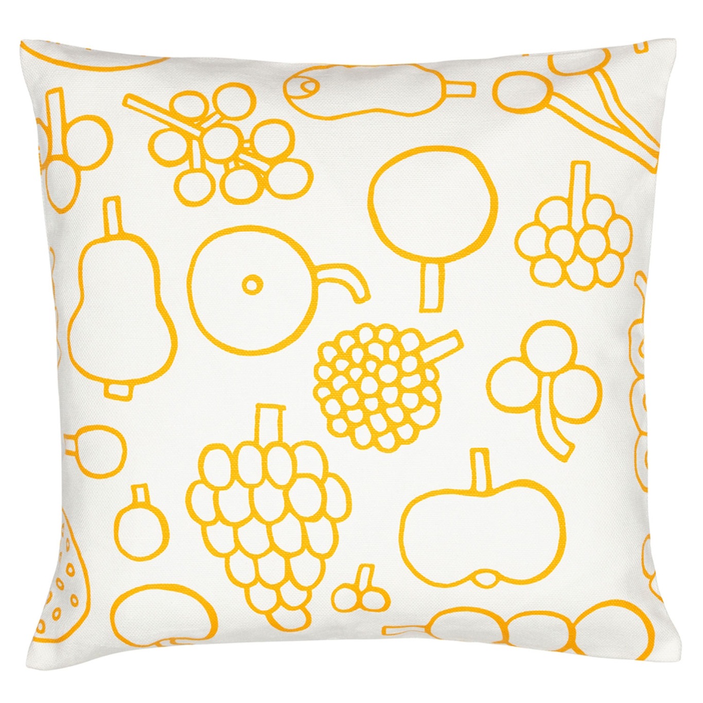 Oiva Toikka Collection Cushion Cover 47x47 cm, Frutta Yellow