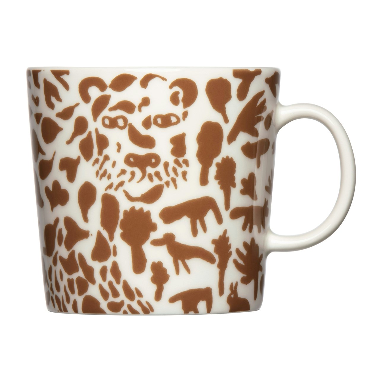 Oiva Toikka Collection Mug 40 cl, Cheetah Brown