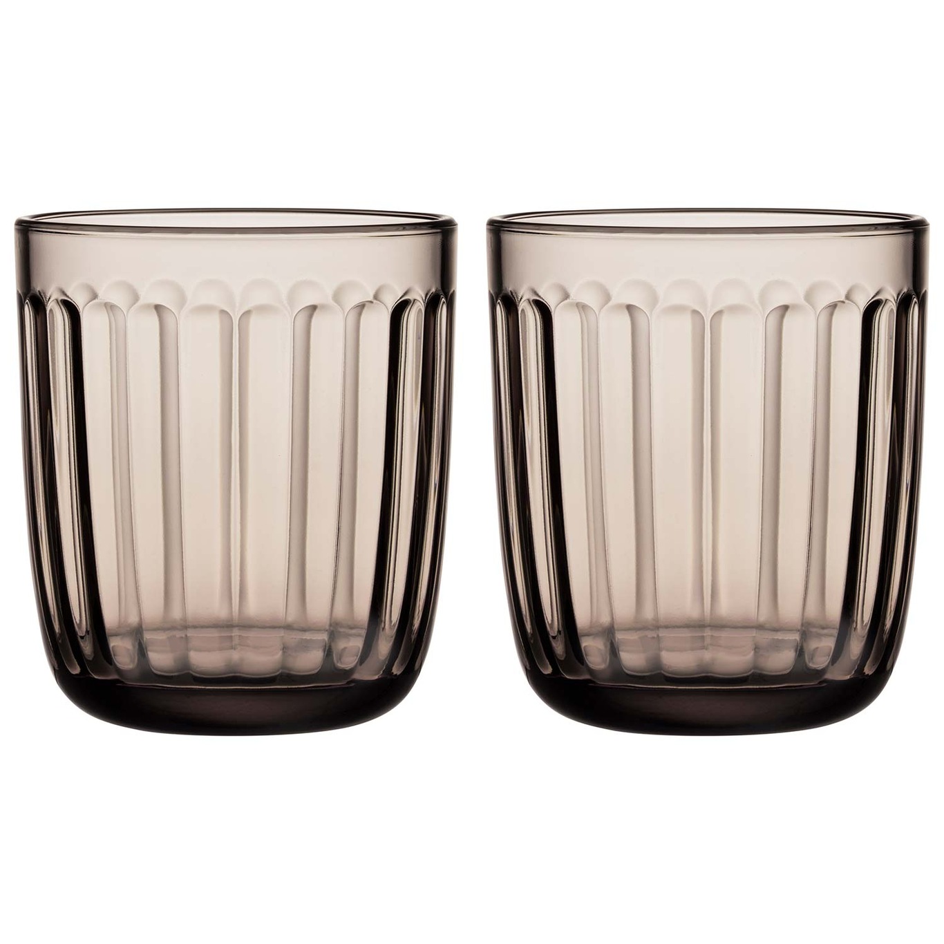 Raami Drinking Glass 26 cl 2-pack, Linen
