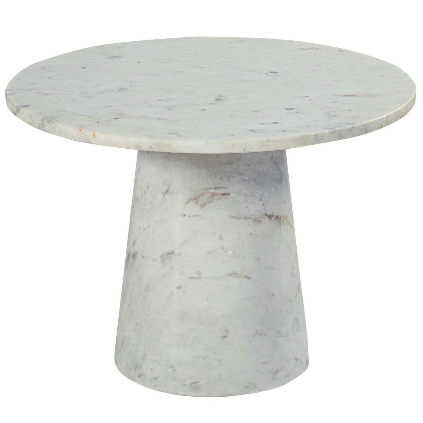 Fagri Coffee Table Ø60 cm, White/Grey