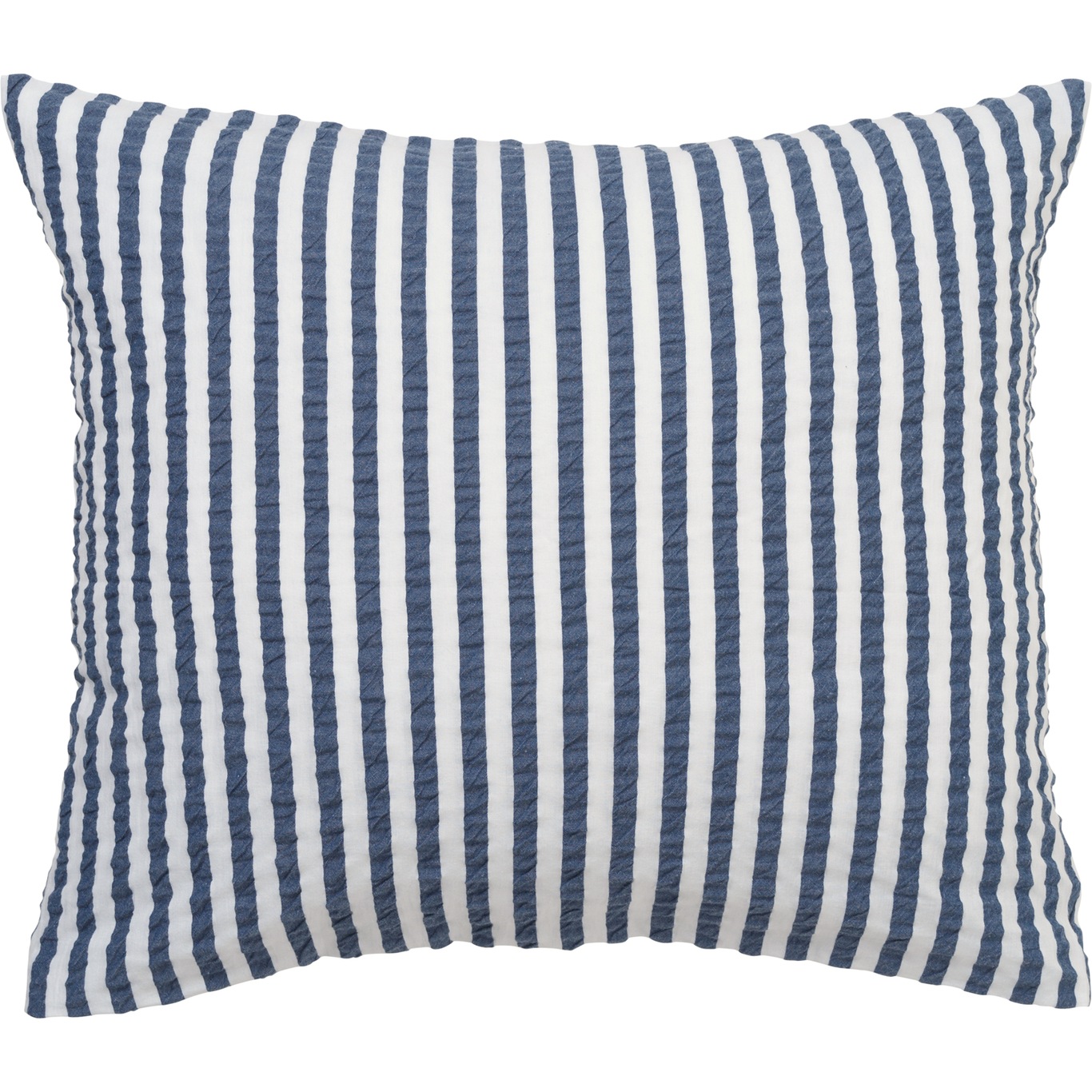 Bæk & Bølge Lines Pillowcase 50x60 cm, Dark Blue / White