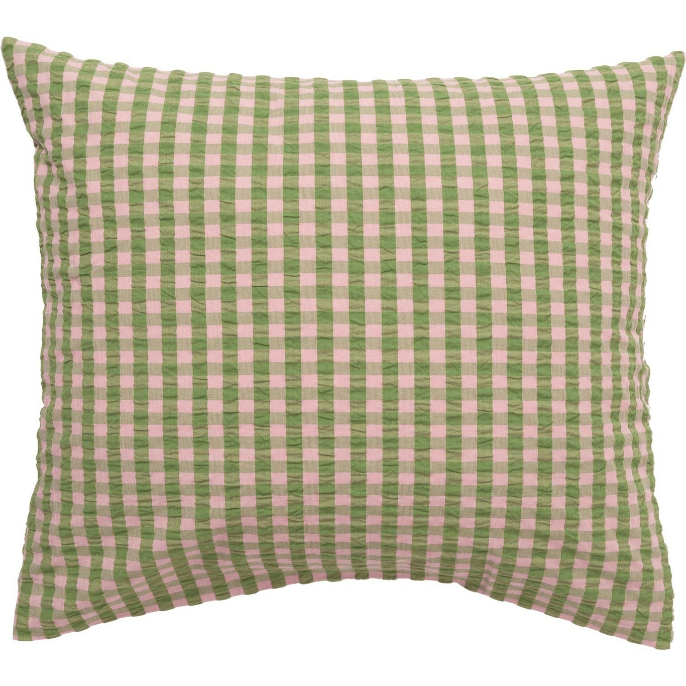 Bæk & Bølge Pillowcase 50x60 cm, Green/Pale Pink