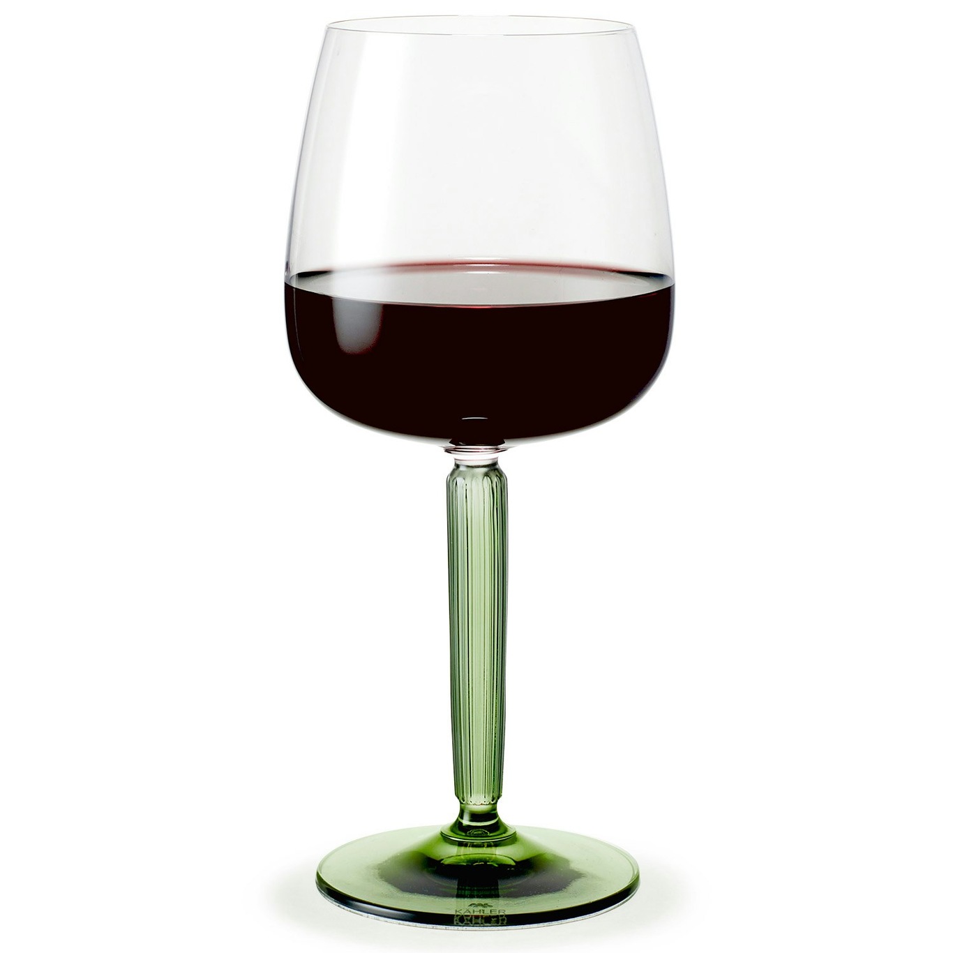 Hammershøi Red Wine Glass 49 cl, 2-pack, Green