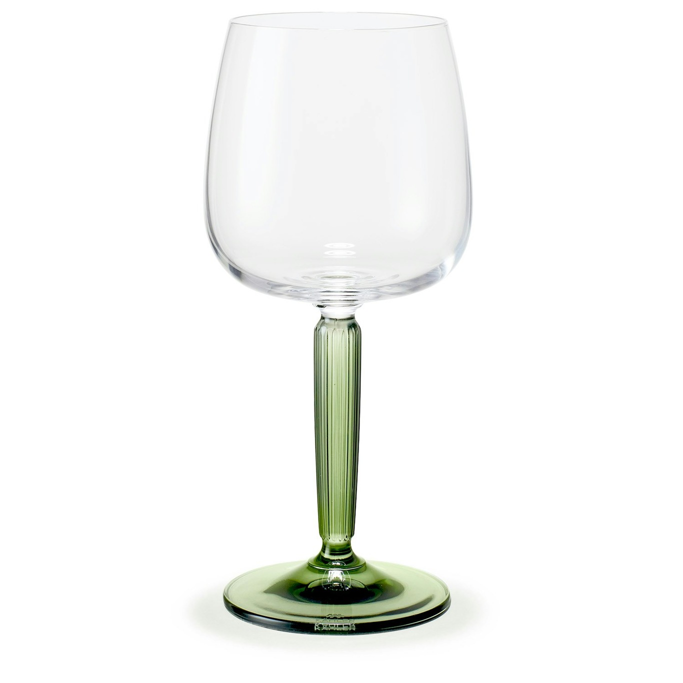 Hammershøi White Wine Glass 35 cl, 2-pack, Green