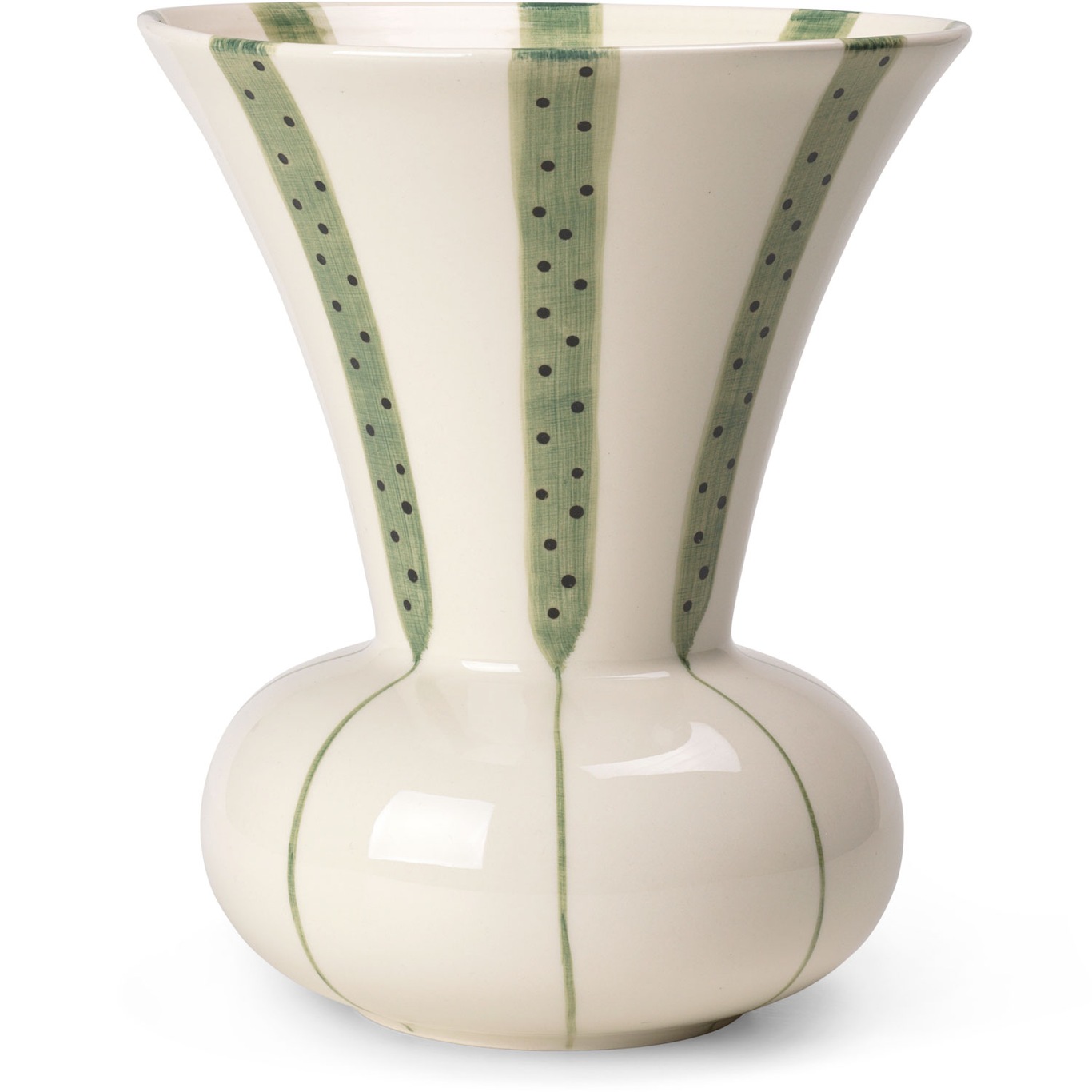 Signature Vase H20 cm, Green