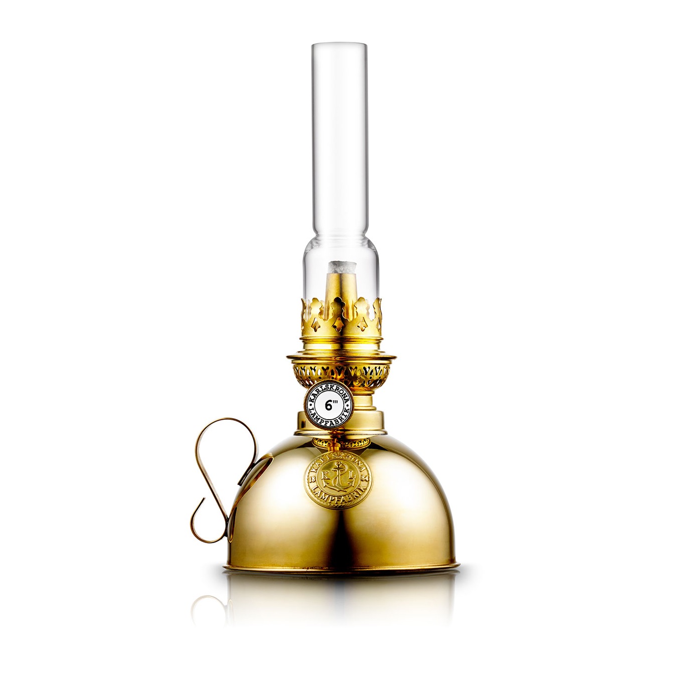 Nattlampa Kerosene Lamp, Brass