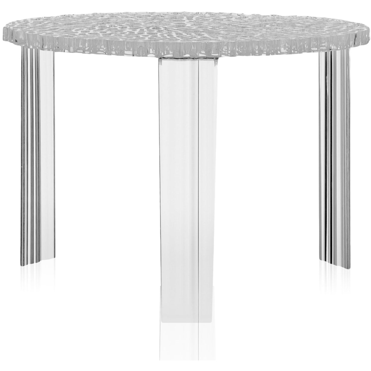 T-Table Side Table, Crystal
