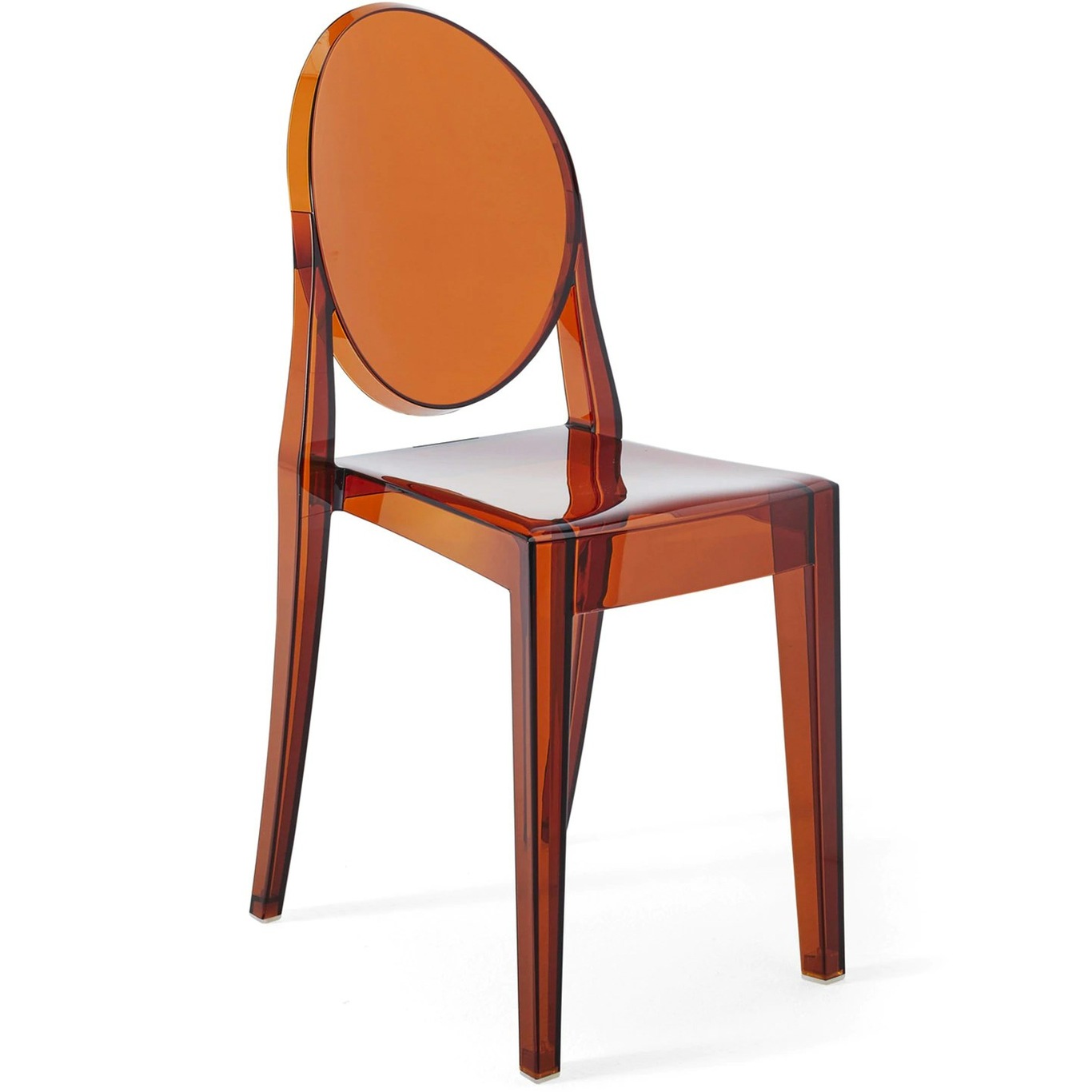 Victoria Ghost Chair, Amber