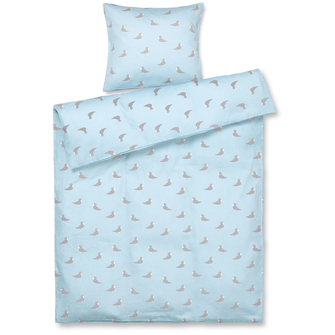 Bed Set Songbird Junior 100x140 cm NO, Blue
