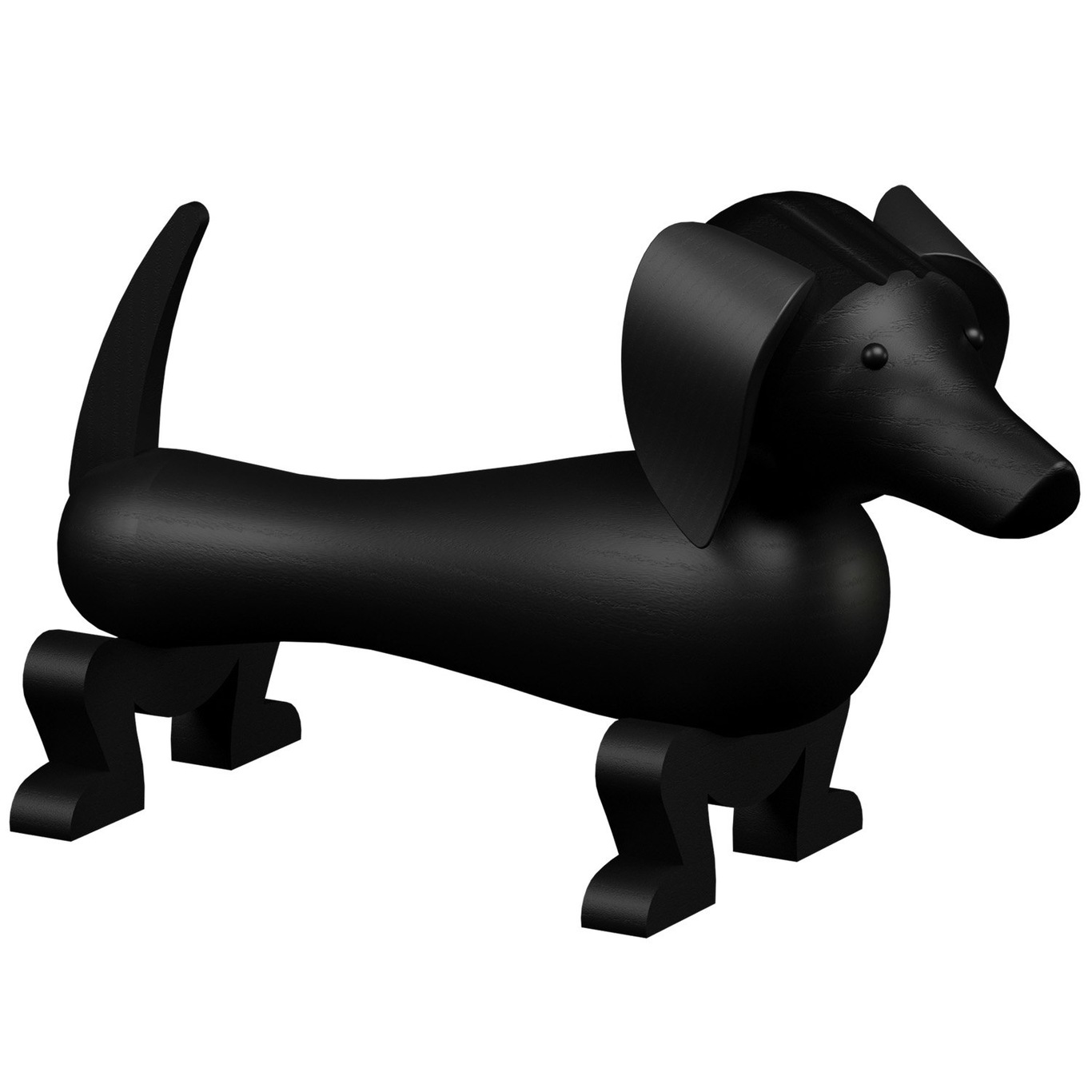 Hund Wooden Figurine 18.5 cm