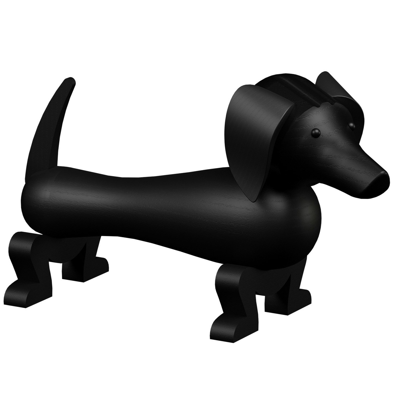 Hund Wooden Figurine 32 cm