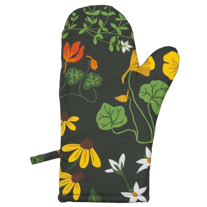 Leksand Oven Glove, Green
